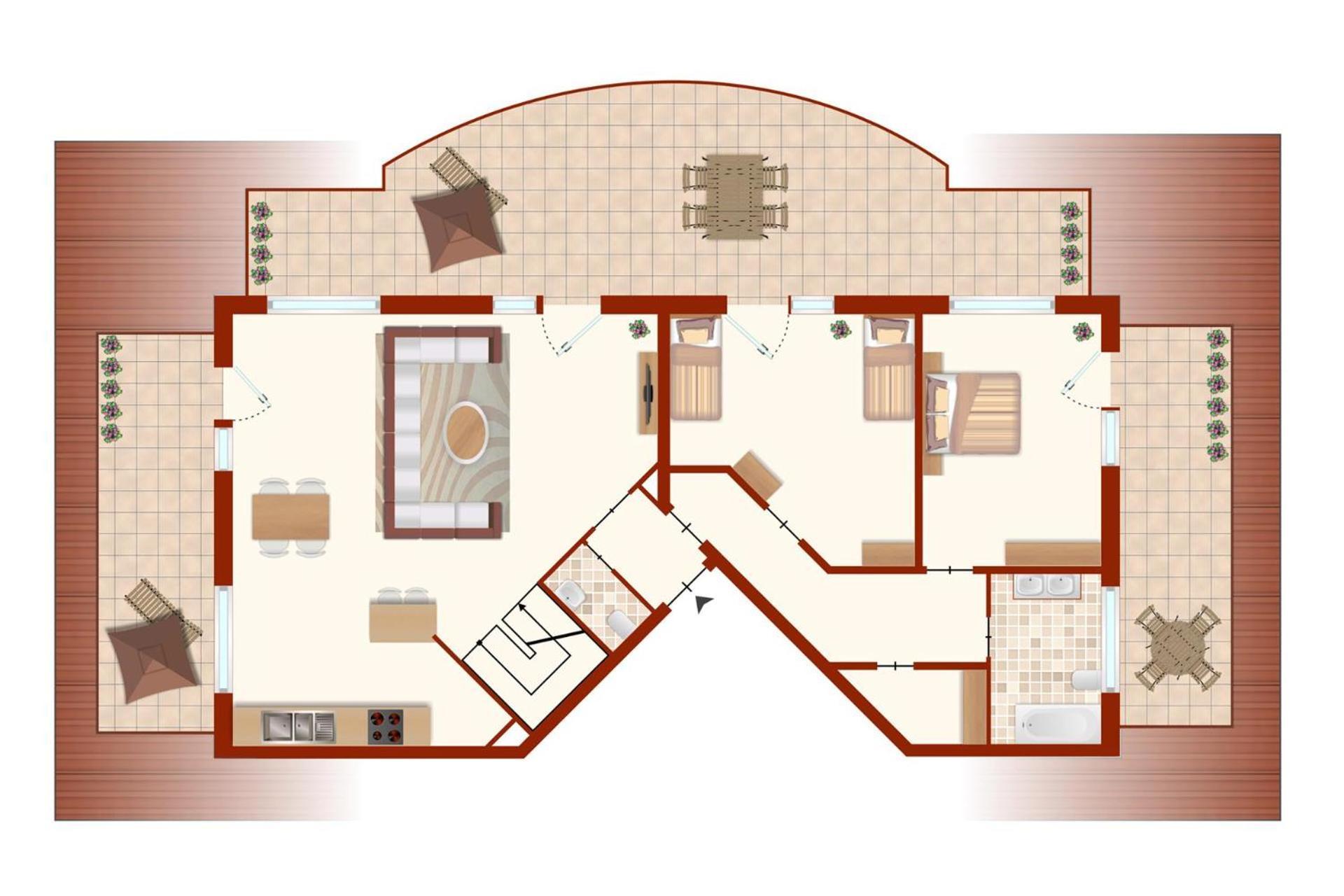 라보에 Baltic Penthouse 아파트 외부 사진